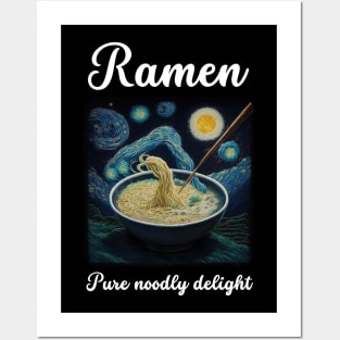 Ramen - Noodly Delight v1 Posters and Art